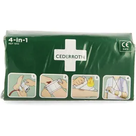 Cederroth mini bandage hémostatique 4-en-1