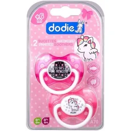 Dodie Sucettes Duo Girly +6M
