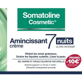 Somatoline Cosmetic Crème amincissante 7 nuits ultra intensif Promo