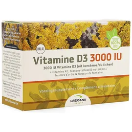 Cressana Vitamine D3 3000IU + K2