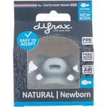 Difrax Sucette Natural Newborn unie bleue
