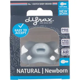Difrax Sucette Natural Newborn unie bleue