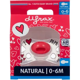 Difrax Natural sucette I Love Mama 0-6M