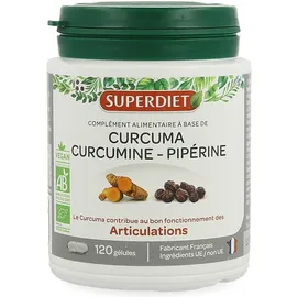SuperDiet Curcuma Curcumine Piperine