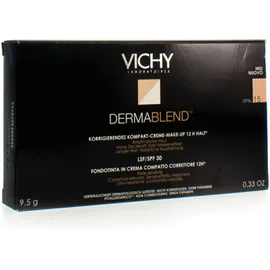 Vichy Dermablend fond de teint compact crème correcteur 12H SPF30 15 opale