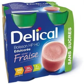 Delical boisson lactée fraise Hp-Hc sans sucre