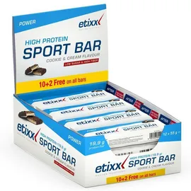 Etixx High protein sportsbar cookie-cream