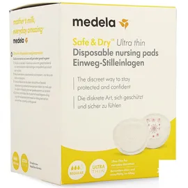 Medela Safe & Dry compresses d`allaitement