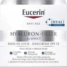Eucerin Hyaluron-Filler X3 crème de jour peau sèche SPF15