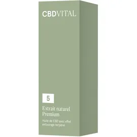 CBD Vital Huile Premium extrait naturel de CBD 5%