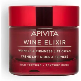 Apivita Wine Elixir Crème lift rides et fermeté- texture riche