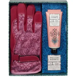 William Morris At Home Dove & Rose Ensemble de crème pour les mains et de gants de jardinage