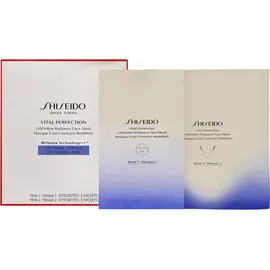 Shiseido Vital Perfection LiftDefine Radiance Masque Facial x 6 Feuilles