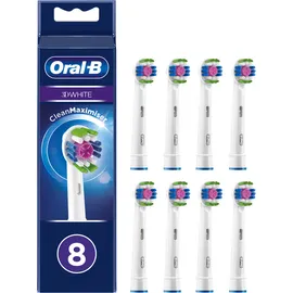 Oral-B 3D White Têtes de remplacement Pack 8
