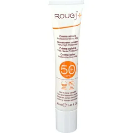 Rougj+ Crème solaire pour visage et zones sensibles SPF 50+