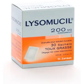 Lysomucil 200mg sachets