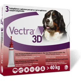 Vectra 3d Solution spot-on chien pipette 3x8,0ml
