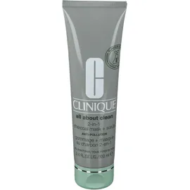 Clinique All About Clean™ 2-in-1 Charcoal Mask + Scrub Anti-Pollution