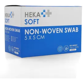 Heka Soft Compresse stérile non tissée 5x5cm