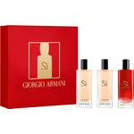 Armani Christmas 2021 Si Eau de Parfum Spray 15ml x 3