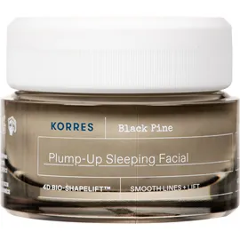 KORRES Face Care Pin Noir 4D BioShapeLift Plump-up Sleeping Facial 40ml