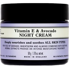 Neal's Yard Remedies Facial Moisturisers Vitamine E & Crème de Nuit Avocat 50g