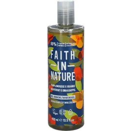 Faith® IN Nature Gel Douche & Bain Énergisant au Pamplemousse et à l`Orange