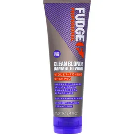 Fudge Professional Shampoo Clean Blonde Damage Rewind Violet-Toning Shampooing 250ml