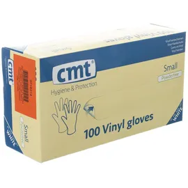 CMT gants en vinyl non-poudré small