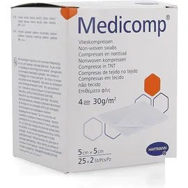 Medicomp compresses 5 x 5 cm 4 couches