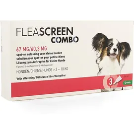 Fleascreen Combo S chiens 2-10 kg