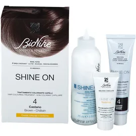 BioNike Shine ON Soin colorant capillaire 4 Chatâin