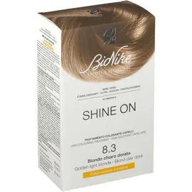 BioNike Shine ON Soin colorant capillaire 8.3 Blonc clair doré