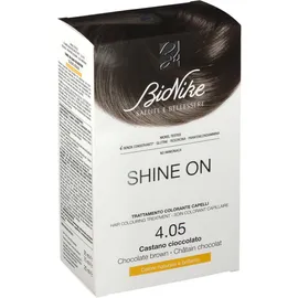 BioNike Shine ON Soin colorant capillaire 4.05 Chatâin chocolat