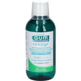 Gum® Gindidex bain de bouche sans alcool 0,06%
