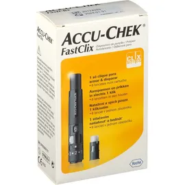 Accu-Chek® FastClix AutoPiqueur + Cartouche de 6 Lancettes
