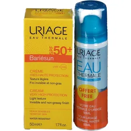 Uriage Bariésun Crème Spf50+ + Eau thermale Offert