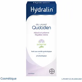 Hydralin Quotidien - Gel intime - 200 ml - Savon - Hygiène Intime