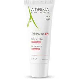 A-Derma Hydralba UV crème hydratante riche SPF 20