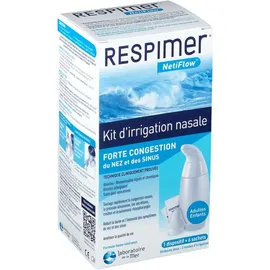 Respimer® NetiFlow® Kit d'irrigation nasale
