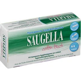 Saugella cotton touch tampons hygiéniques normal