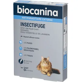 biocanina Insectifuge naturel spot-on chat