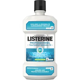 Listerine Professionnel Bain de Bouche Traitement Sensibilité, 500 ml