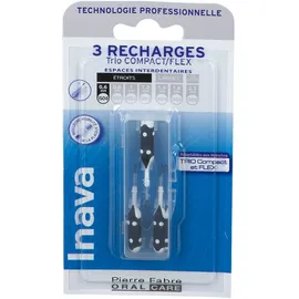 Inava Mono Compact Brossettes interdentaires 0,6 mm recharge