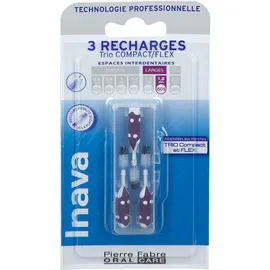 Inava Trio Compact Brossettes interdentaires XL 1,8 mm recharge