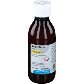 Ibuprofène Mylan 20 mg/ml s/s
