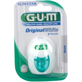 Gum® Original white fil dentaire ciré fluoré