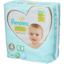Pampers® Premium Protection™ Taille 4, 9 - 14 kg