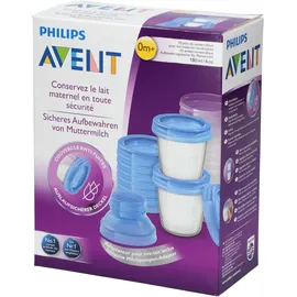 Philips Avent 10 pots de conservation pour le lait maternel