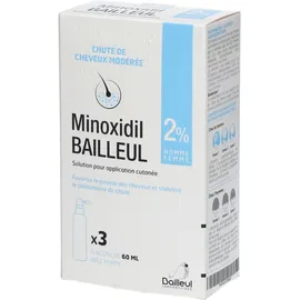 Bailleul Biorga Minoxidil Bailleul 2 %